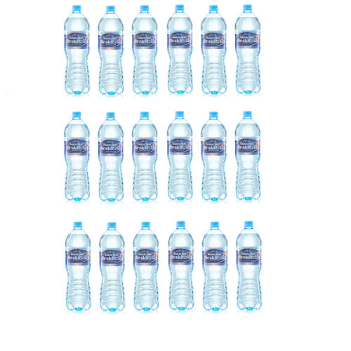 Kuracjusz Beskidzki alkaliczna niegazowana 1,5l - 18 butelek
