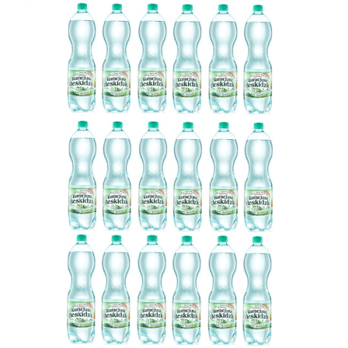 Kuracjusz Beskidzki gazowana 1,5l - 18 butelek