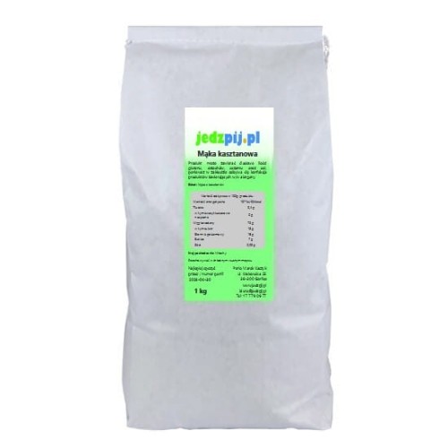 Mąka kasztanowa 1kg - jedzpij