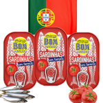 3x Sardynki w Sosie Pomidorowym Bom Petisco 120g – 3 szt. Portugalskie