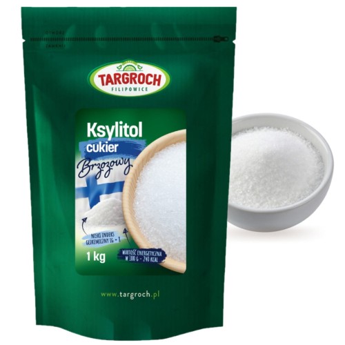 KSYLITOL FIŃSKI 1kg naturalny zdrowy cukier danisco sklep jedzpij.pl