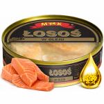 ŁOSOŚ W OLEJU | ŁOSOŚ KONSERWA RYBNA | AROMATYCZNA RYBA W PUSZCE