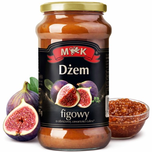 Dżem figowy 315g | Dżem z figi o obniżonej zawartości cukru