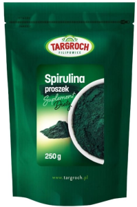 SPIRULINA PROSZEK 250g Algi morskie zielone tabletki