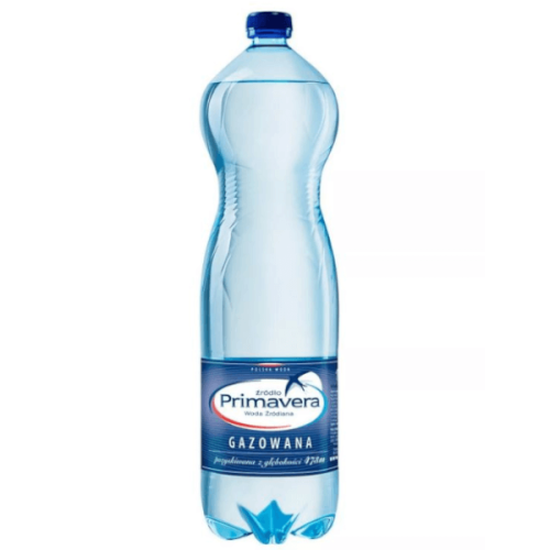 Primavera gazowana 1,5l - 18 butelek - sklep jedzpij