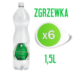 Wysowianka zdrój niegazowana 1,5l - (6 butelek)