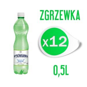 Wysowianka lekko gazowana 0,5l (12 butelek) 