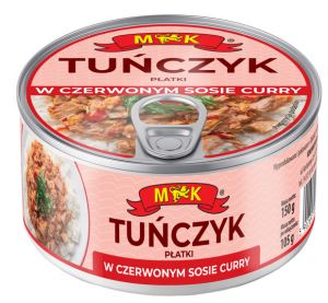 Tuńczyk w czerwonym sosie curry 150g MK