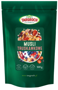 Musli truskawkowe 500g Targroch