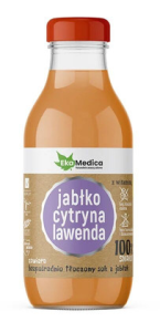 Sok jabłko, cytryna, lawenda 300ml Ekamedica
