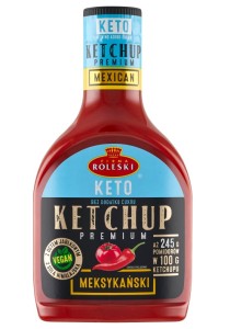 Ketchup premium Meksykański 425g Roleski KETO
