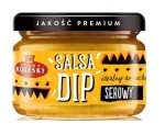 Roleski Dip Serowy 220g – Kremowy Sos Serowy do Nachos, Frytek i Burgerów