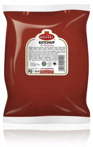 Ketchup pikantny worek 2kg Roleski - sklep jedzpij