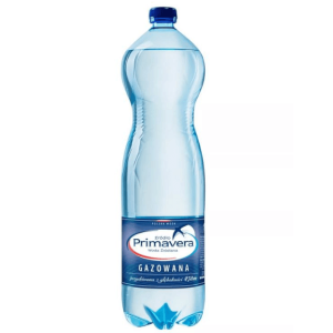 Woda Primavera gazowana 1,5l - 6 butelek kaucja