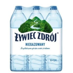 Żywiec zdrój 1,5l niegazowana (6 butelek) kaucja