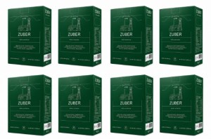 Zuber 3l woda lecznicza - 8 sztuk 