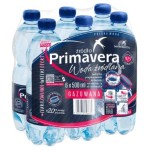 Woda Primavera gazowana 0,5l -6 butelek kaucja