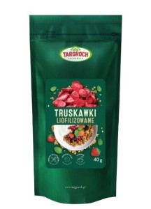 Truskawka liofilizowana plastry 40g Targroch