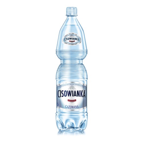 Woda Cisowianka gazowana 1,5l - 18 butelek - sklep jedzpij