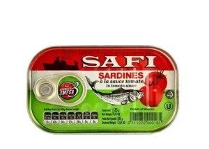 Sardynki w sosie pomidorowym Safi 125g M&K