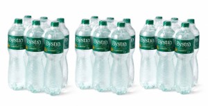 Woda mineralna Bystra gazowana 1,5l - 18 butelek