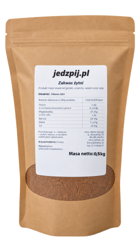 Zakwas żytni 0,5kg Jedzpij.pl
