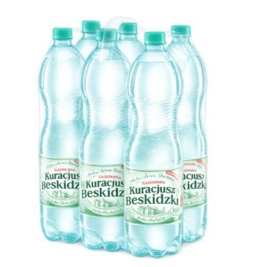 Kuracjusz Beskidzki gazowana 1,5l - 6 butelek