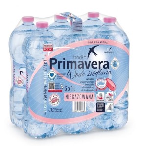 Woda Primavera niegazowana 1l x 6 sztuk