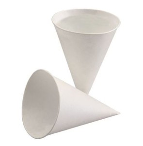 Kubek kubki 115ml papierowy stożkowy - opakowanie 200 sztuk 