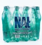 Woda mineralna Nałęczowianka mocniejszy gaz 0,5l - 12 butelek