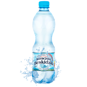 Kuracjusz Beskidzki lekko gazowana 0,5l zgrzewka 12 szt - sklep jedzpij