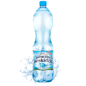 Kuracjusz Beskidzki lekko gazowana 1,5l - 6 butelek