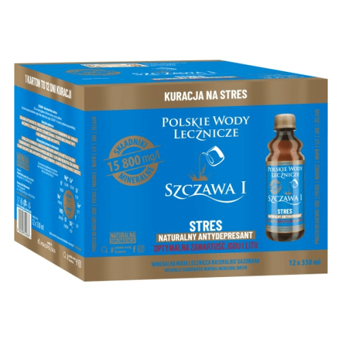 Woda lecznicza Szczawa I - 12x330ml (karton) - sklep jedzpij