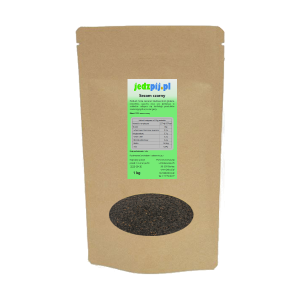 Sezam czarny ziarno 1kg - jedzpij